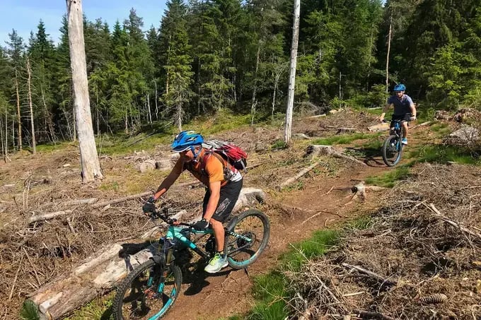 Mountain bike den store bakken