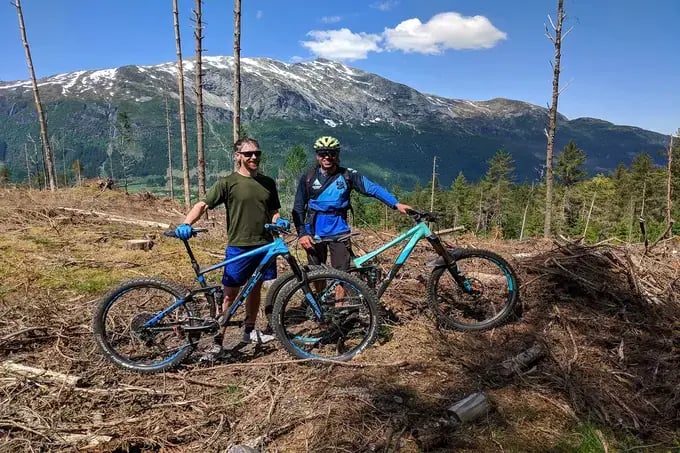 Mountain bike den store bakken