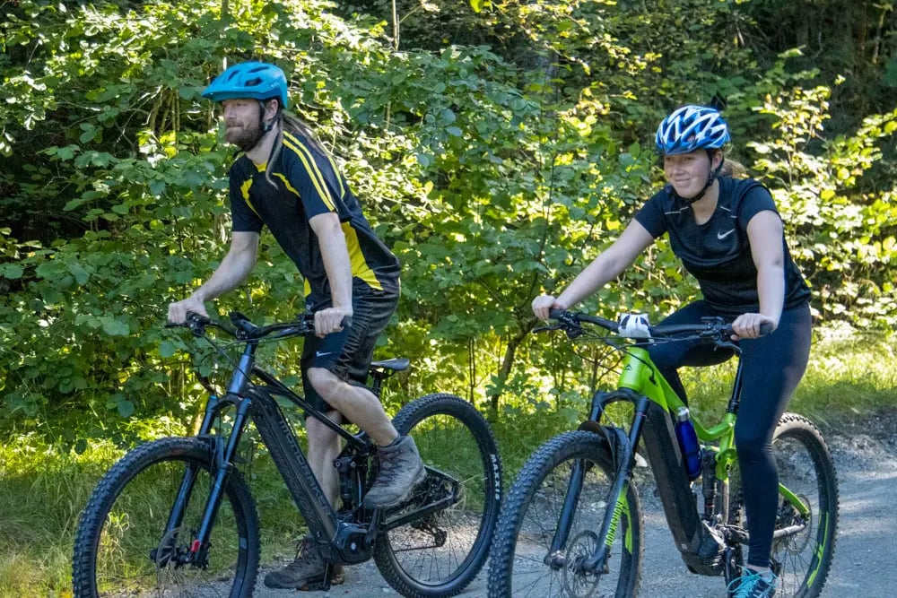 E-MTB-guidet tur i Voss, Norge - 3