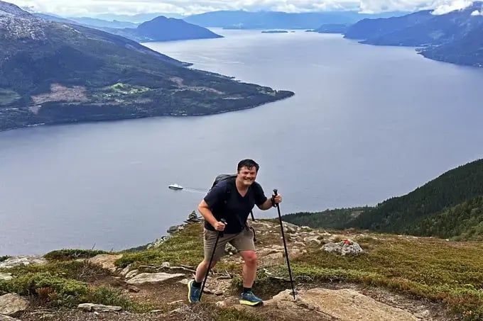 Fjordvandring fjellet oksen