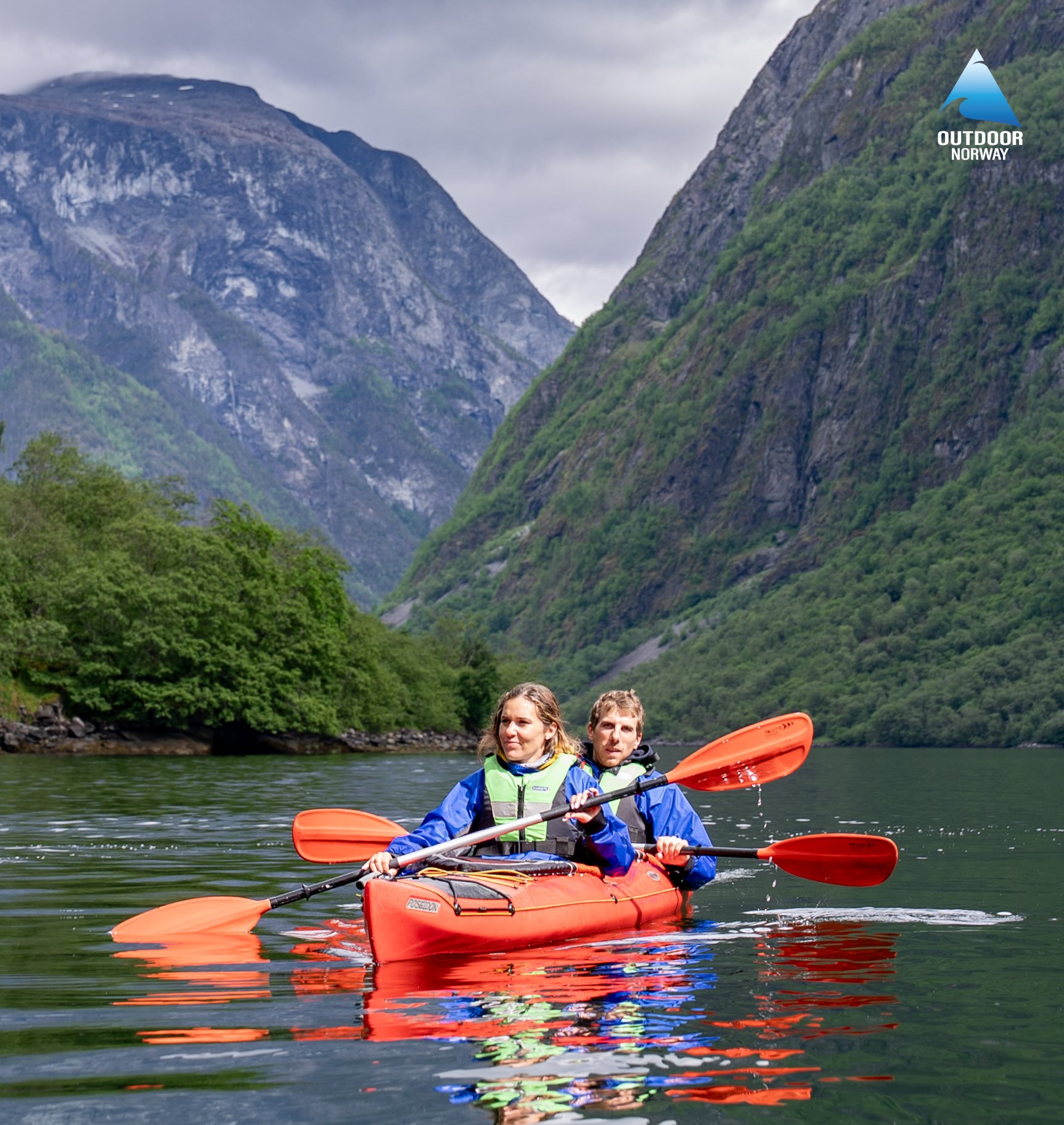 Elementene ved kajakkpadling i Fjord-Norge