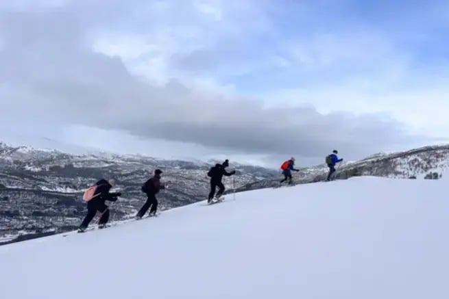 Snøskotur