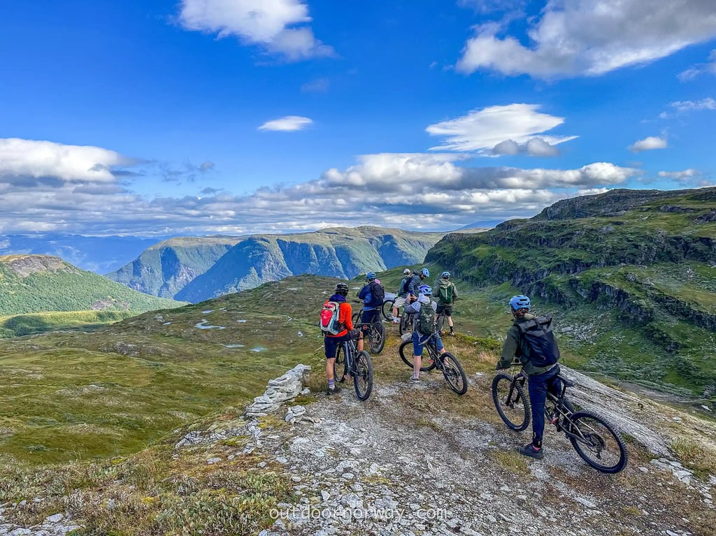 Terrengsykkel til fjorden med Outdoor Norway