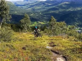 E-MTB i Voss