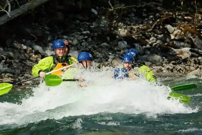 Familie rafting 2