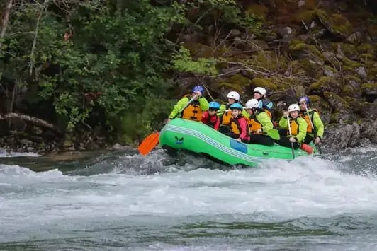 Rafting moro og eventyr for hele familien