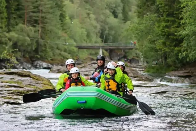Familie Rafting Tour
