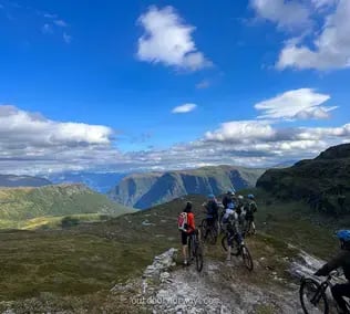 Mountain bike - fra fjell til fjord