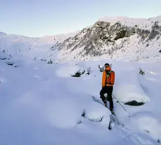 Skitur i terrenget - avansert
