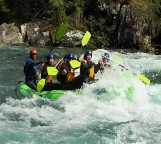 Rafting fra voss grad 3