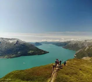 Fjordvandretur - Oksenfjellet