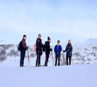 Snøskotur