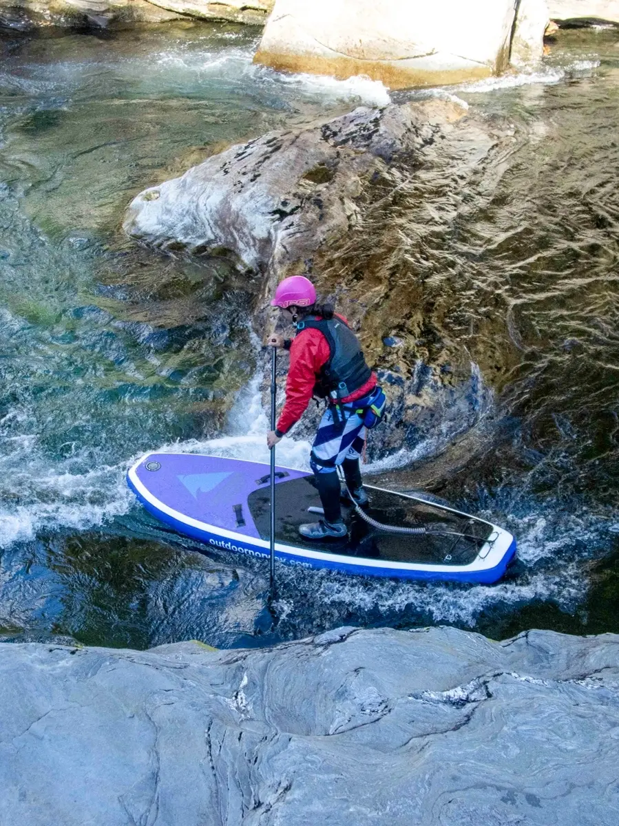 Voss river sup guidet tur