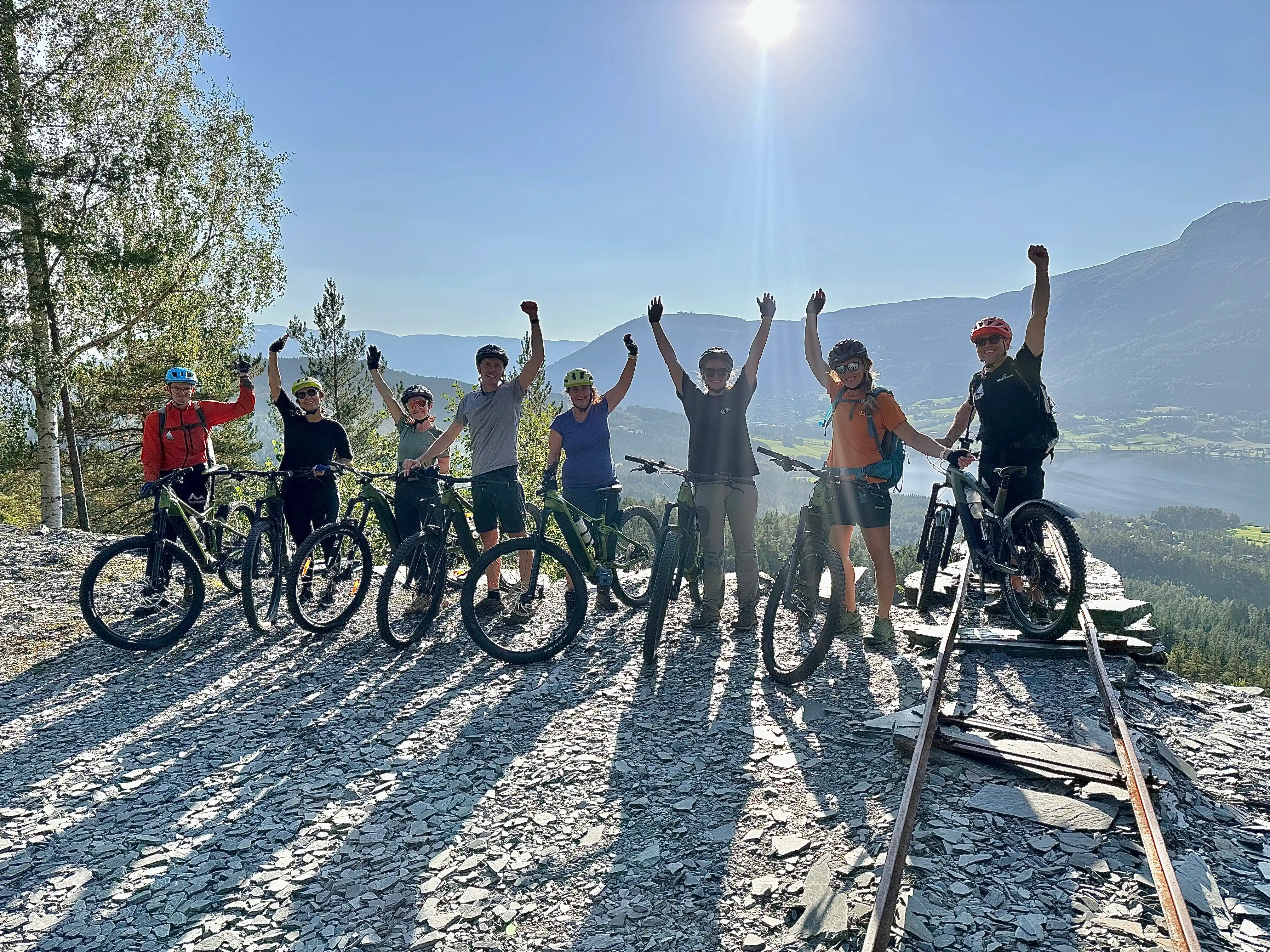 E-MTB-tur i Voss